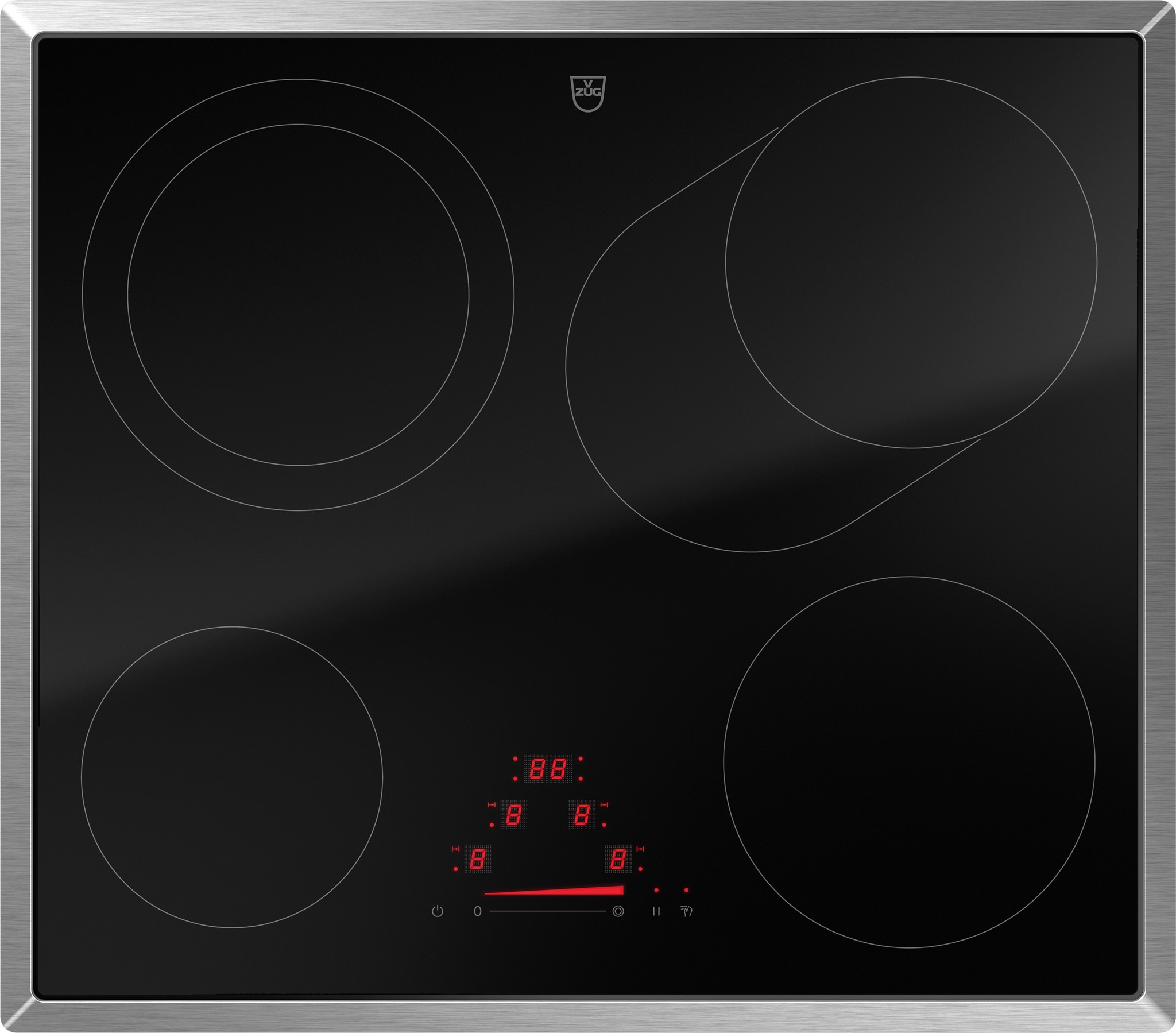 Bild von V-ZUG Kochfeld CookTop V4000 A604B, 3114900000