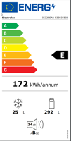 Bild von Electrolux IK329SAL Kühlschrank Einbau SMS, Links Energieeffizienz E Weiss 