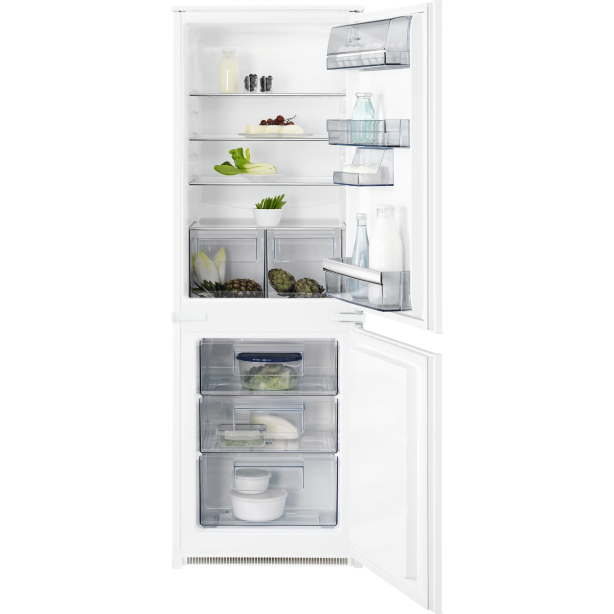 Bild von Electrolux IK2355BL Kühl-/Gefrierkombination Einbau Schlepptür LowFrost 157.2 cm, 925513034