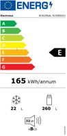 Bild von Electrolux IK3029SAL Kühlschrank Einbau EURO, Links Energieeffizienz E Weiss 