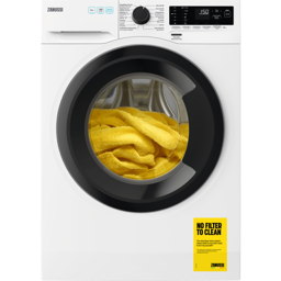 Bild von Zanussi ZWF8401 Waschmaschine Frontlader freistehend links 8 kg