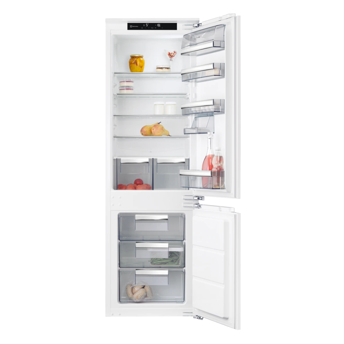 Bild von Electrolux IK2755BL Kühl-/Gefrierkombination Einbau Festtür LowFrost 176.9 cm, 925511042