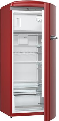 Bild von Sibir OT 26010 BO Oldtimer Kühlschrank freistehend Bordeaux 60 cm, rechts, 513031