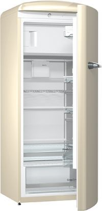 Bild von Sibir OT 26010 CH Oldtimer Kühlschrank freistehend Champagne 60 cm rechts, 513030