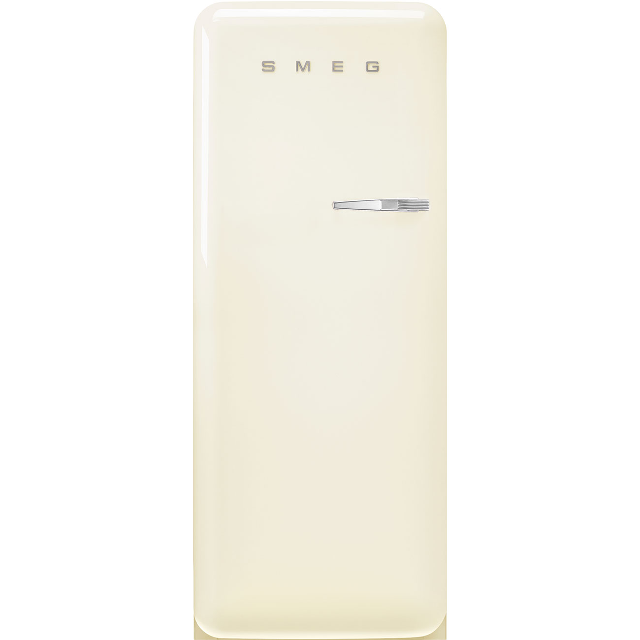 Bild von Smeg FAB28LCR5 Kühlschrank 50's RETRO STYLE CREME freistehend Links