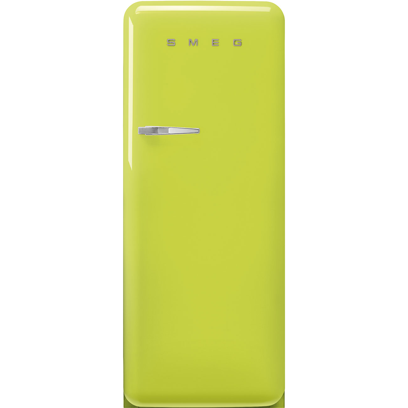 Bild von Smeg FAB28RLI5 Kühlschrank 50's RETRO STYLE LIMETTENGRÜN freistehend Rechts