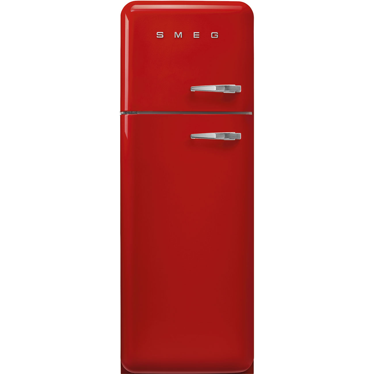 Bild von Smeg FAB30LRD5 Kühlschrank 50's freistehend 50`s RETRO STYLE ROT freistehend Links