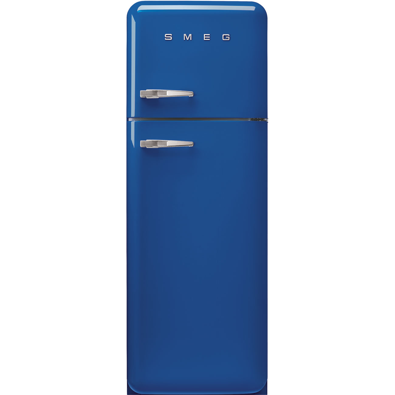 Bild von Smeg FAB30RBE5 Kühlschrank 50's RETRO STYLE BLAU freistehend Rechts