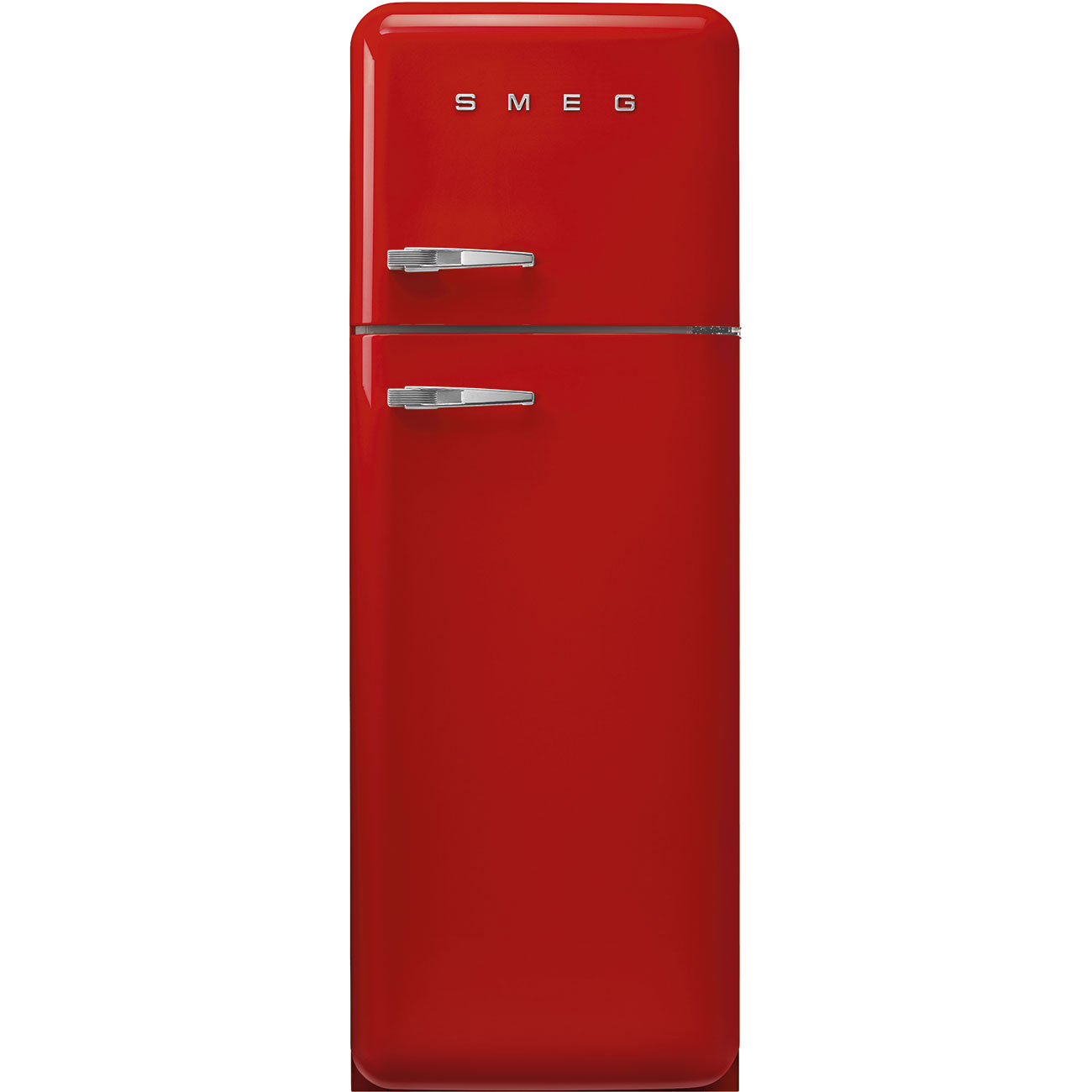 Bild von Smeg FAB30RRD5 Kühlschrank 50's RETRO STYLE ROT freistehend Rechts