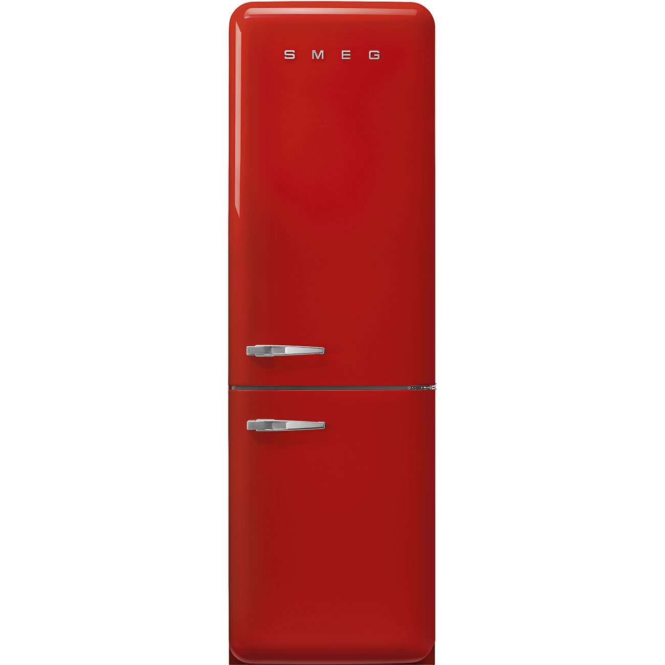 Bild von Smeg FAB32RRD5 Kühlschrank 50's Kühl/Gefrierkombination RETRO STYLE ROT Rechts No Frost, freistehend