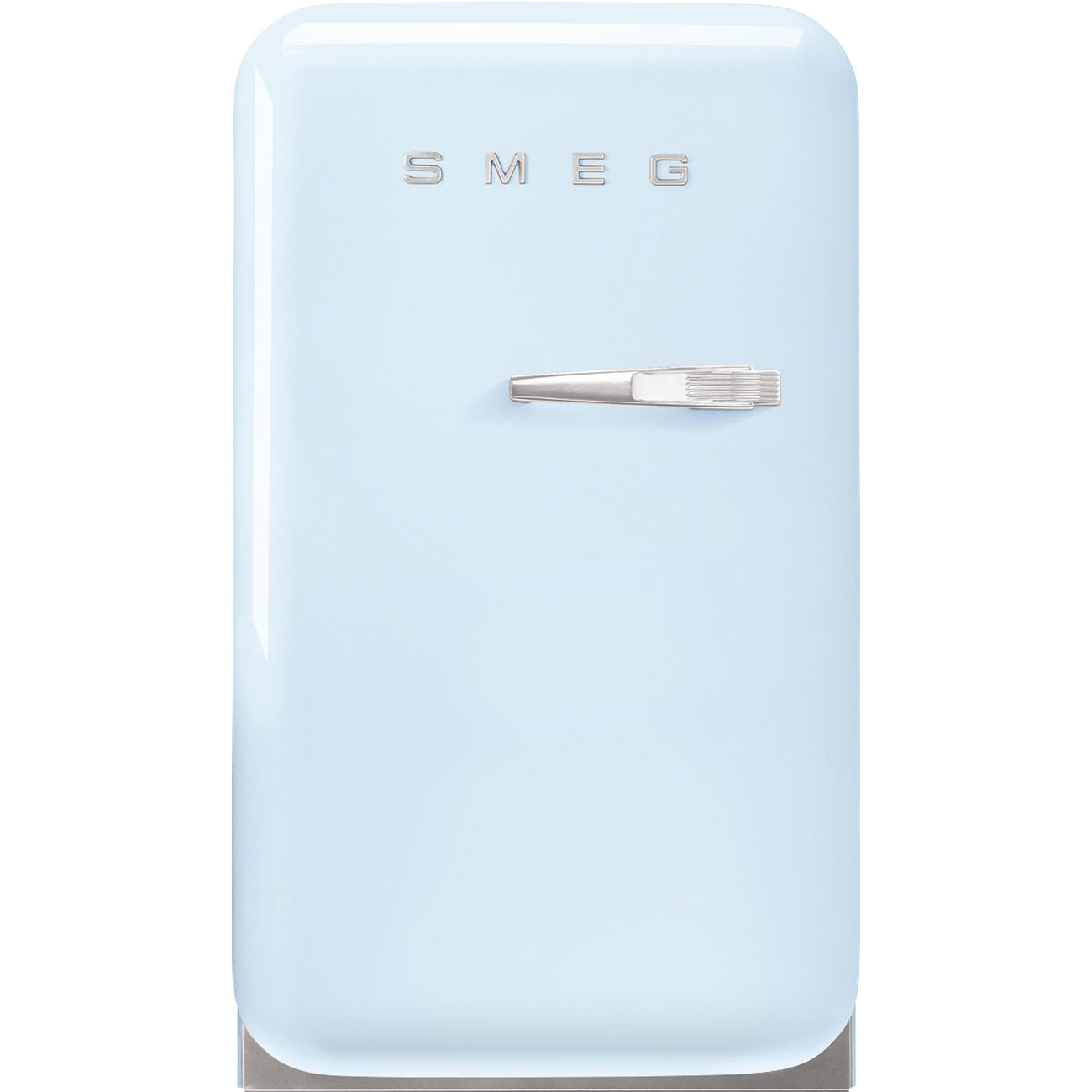 Bild von Smeg FAB5LPB5 Kühlschrank 50's RETRO STYLE PASTELLBLAU freistehend Links