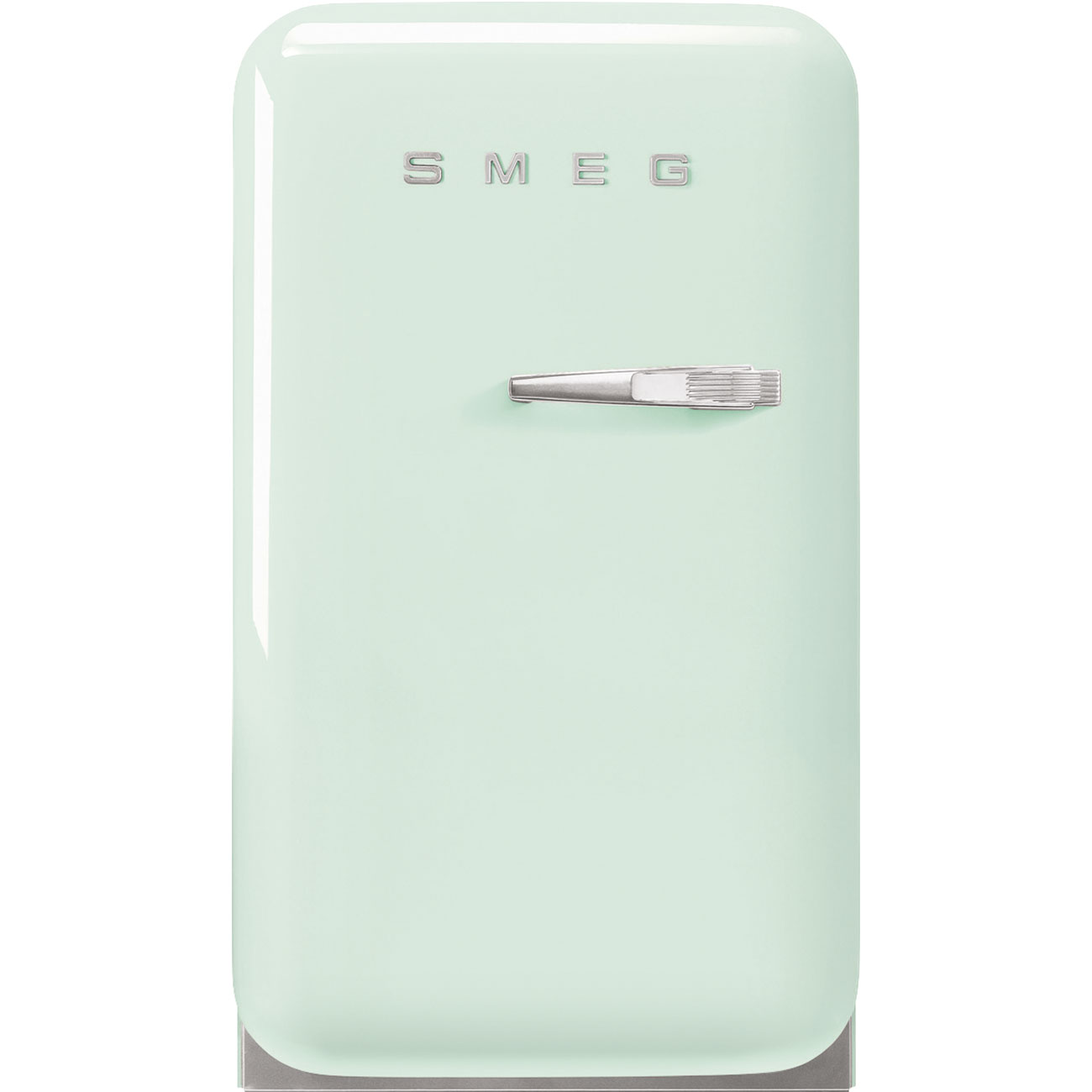 Bild von Smeg FAB5LPG5 Kühlschrank 50's RETRO STYLE PASTELLGRÜN freistehend Links