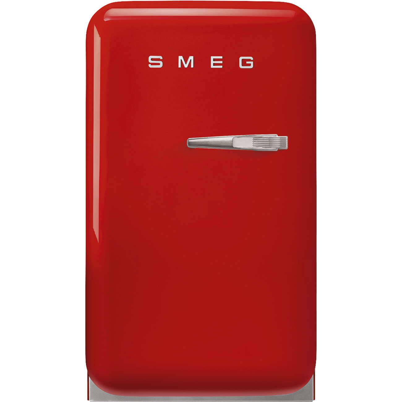 Bild von Smeg FAB5LRD5 Kühlschrank 50's RETRO STYLE ROT freistehend links