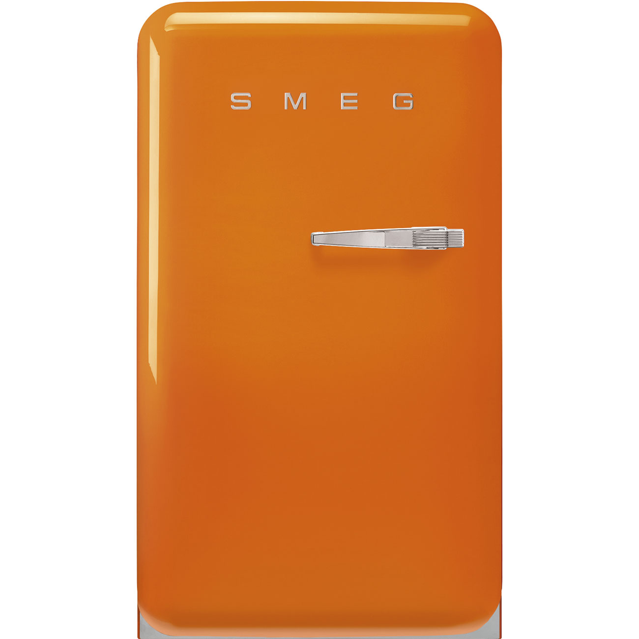 Bild von Smeg FAB10LOR5 Kühlschrank 50's RETRO STYLE ORANGE freistehend Links