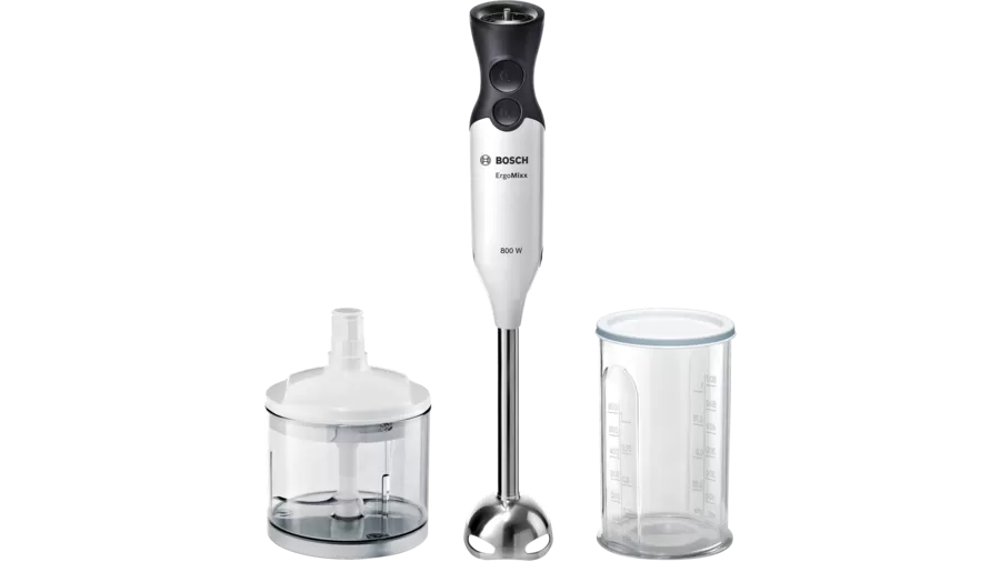 Bild von Bosch MS6CA4120 Stabmixer ErgoMixx 800 W Weiss anthrazit
