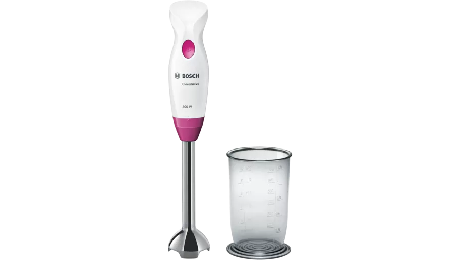 Bild von Bosch MSM2410PW Stabmixer CleverMixx Fun 400 W Weiss