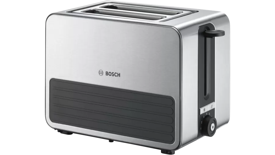 Bild von Bosch TAT7S25 Kompakt Toaster Grau