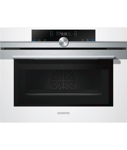 Bild von iQ700 Einbau-Kompaktbackofen mit Mikrowellenfunktion weiss, CM633GBW1