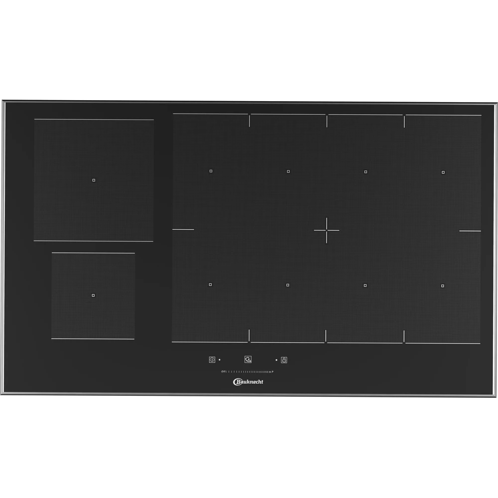 Bild von Bauknecht CTAC 8905AFS AL Cerankochfeld mit Induktion Edelstahl Einbaumodell, 869991536260