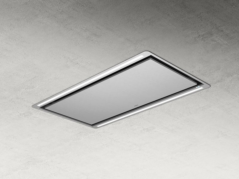 Bild von ELICA PRF0163523 HILIGHT-X NO MOTOR IX/A/100 Deckenlüfter Edelstahl, Weiss oder Schwarz mit Soft Touch Effekt