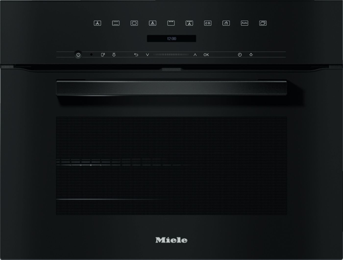 Bild von MIELE H 7244-60 BP SW Kompakt-Backofen, 11111010