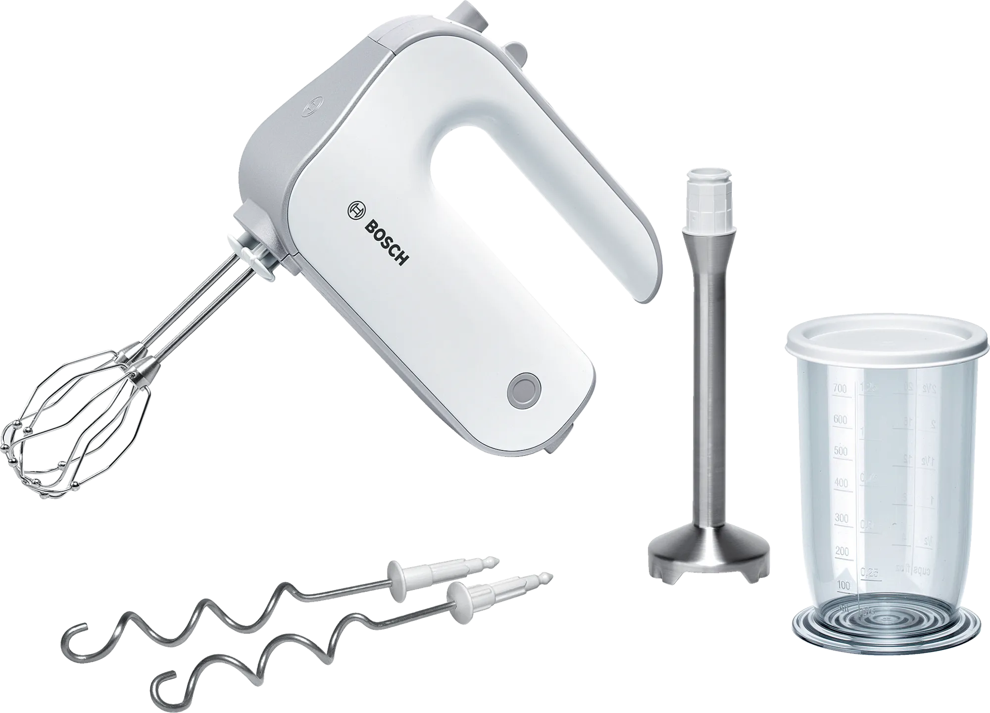 Bild von Bosch MFQ4070 Handrührer Styline 500 W Weiss silber