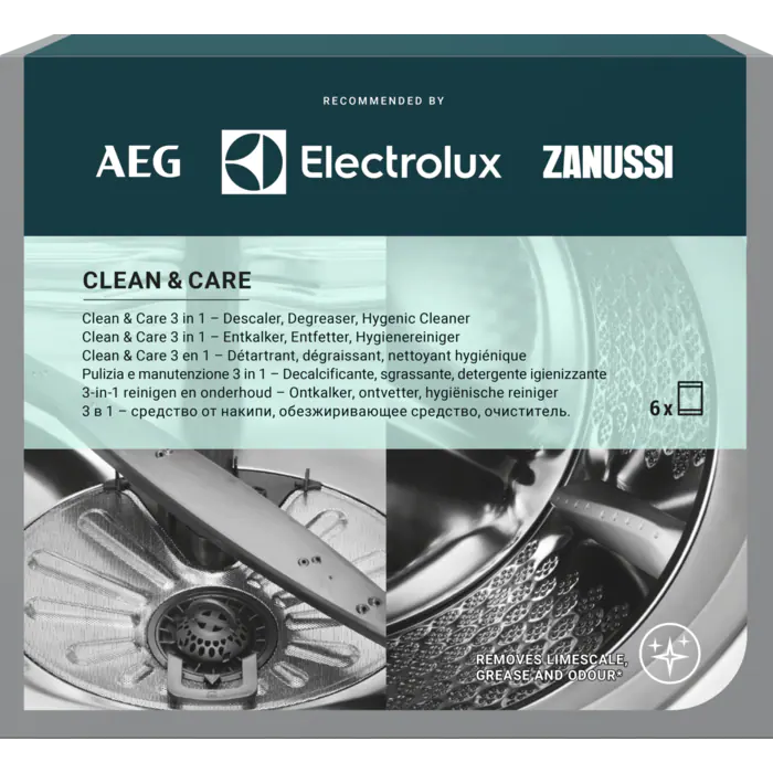 Bild von AEG/Electrolux/Zanussi M3GCP400 Clean And Care Box 3 in 1 (12 Sachets à 50 g), 902979919