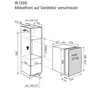 Bild von Electrolux IK159SL Kühlschrank Einbau 89 cm, 933034015