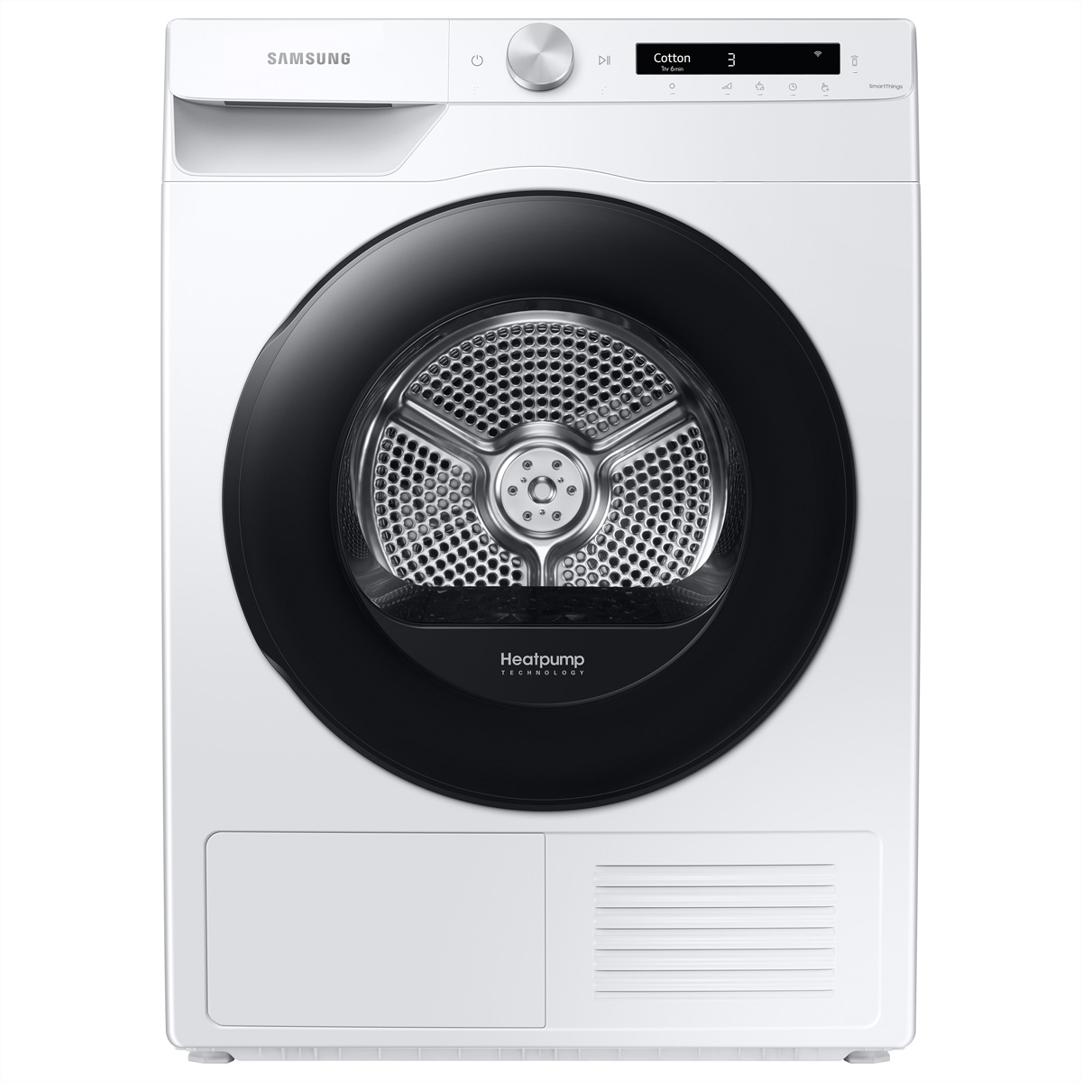 Bild von Samsung DV80T5220AW/S5 Wäschetrockner DV5000, 8kg, Carved Black