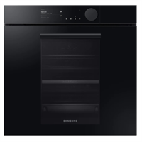 Bild von Samsung NV8000 Ofen 75L, Dual Cook Steam 60cm, Pyrolyse, Wi-Fi, onyx black
