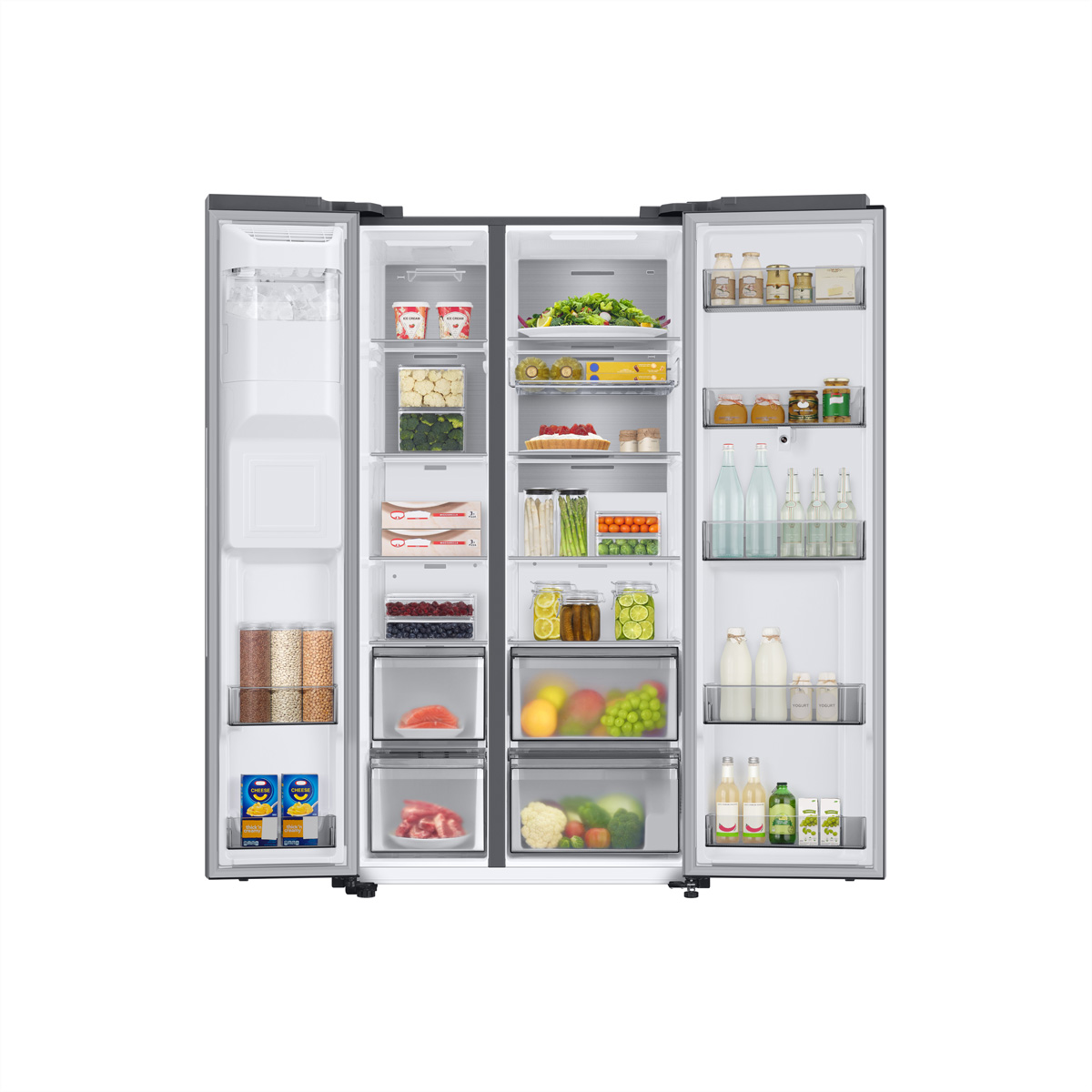 Bild von Samsung RS6HA8891SL/WS Food Center RS8000 Family Hub Edelstahl