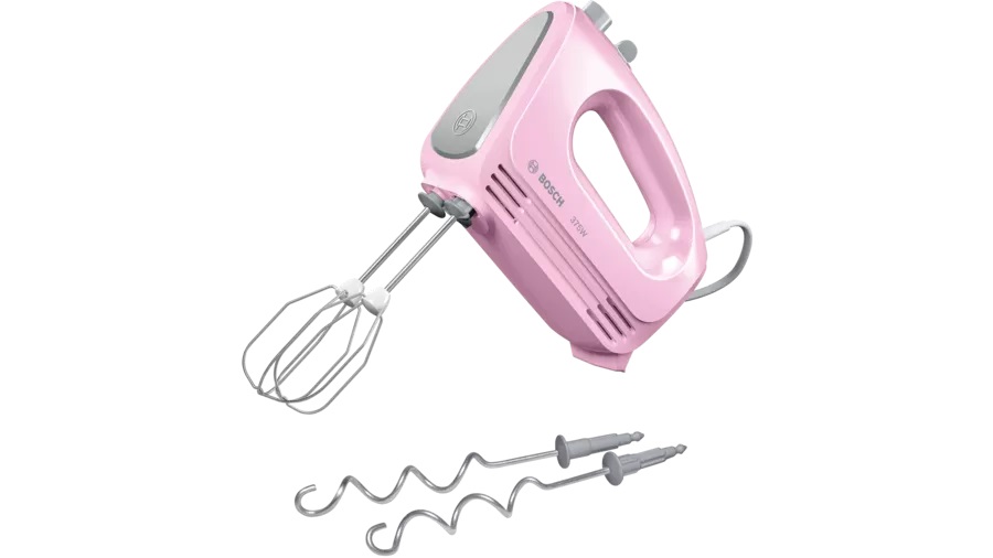 Bild von Bosch MFQ2210K Handrührer CleverMixx Fun 375 W Rosa grau