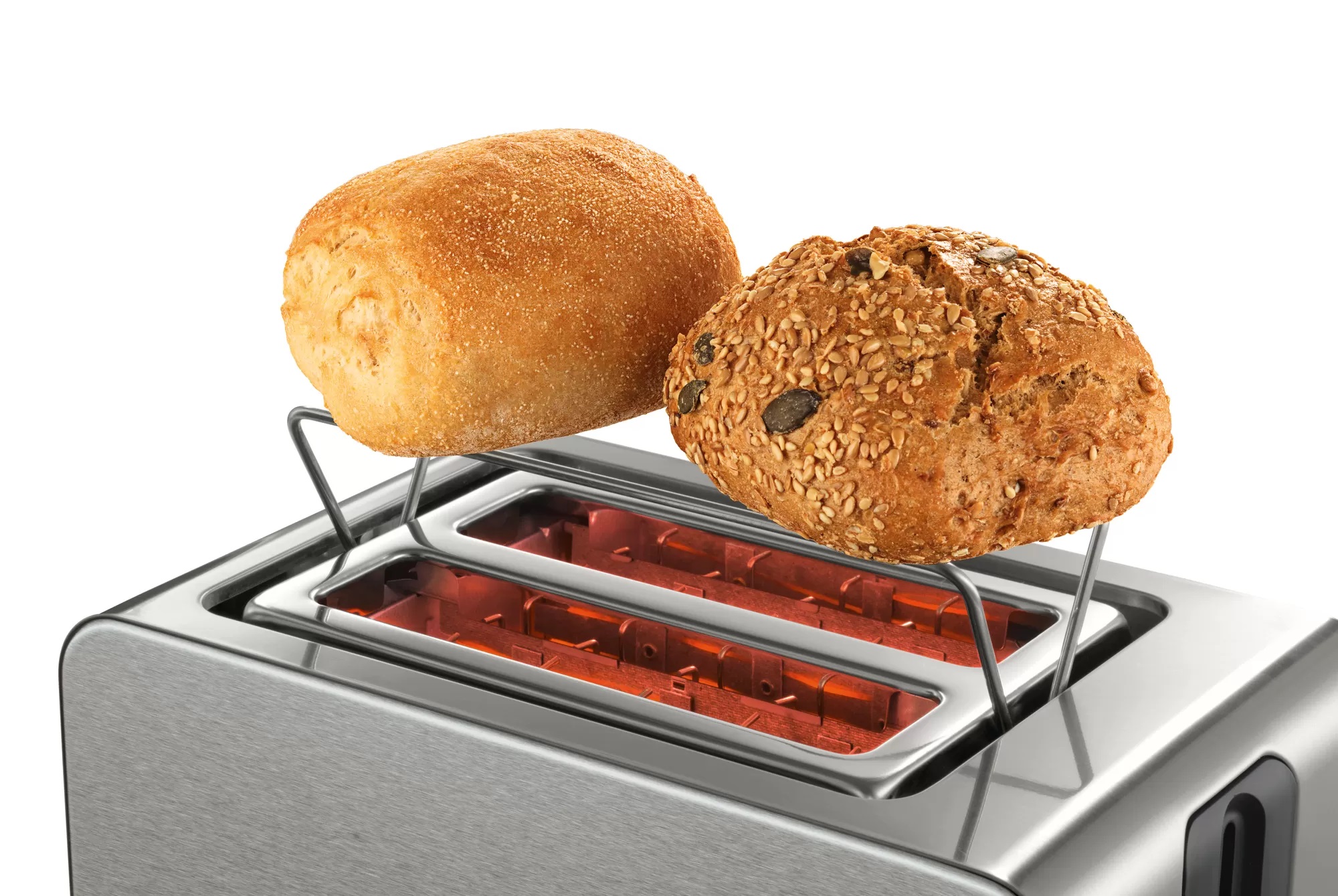 Bild von Bosch TAT7S25 Kompakt Toaster Grau