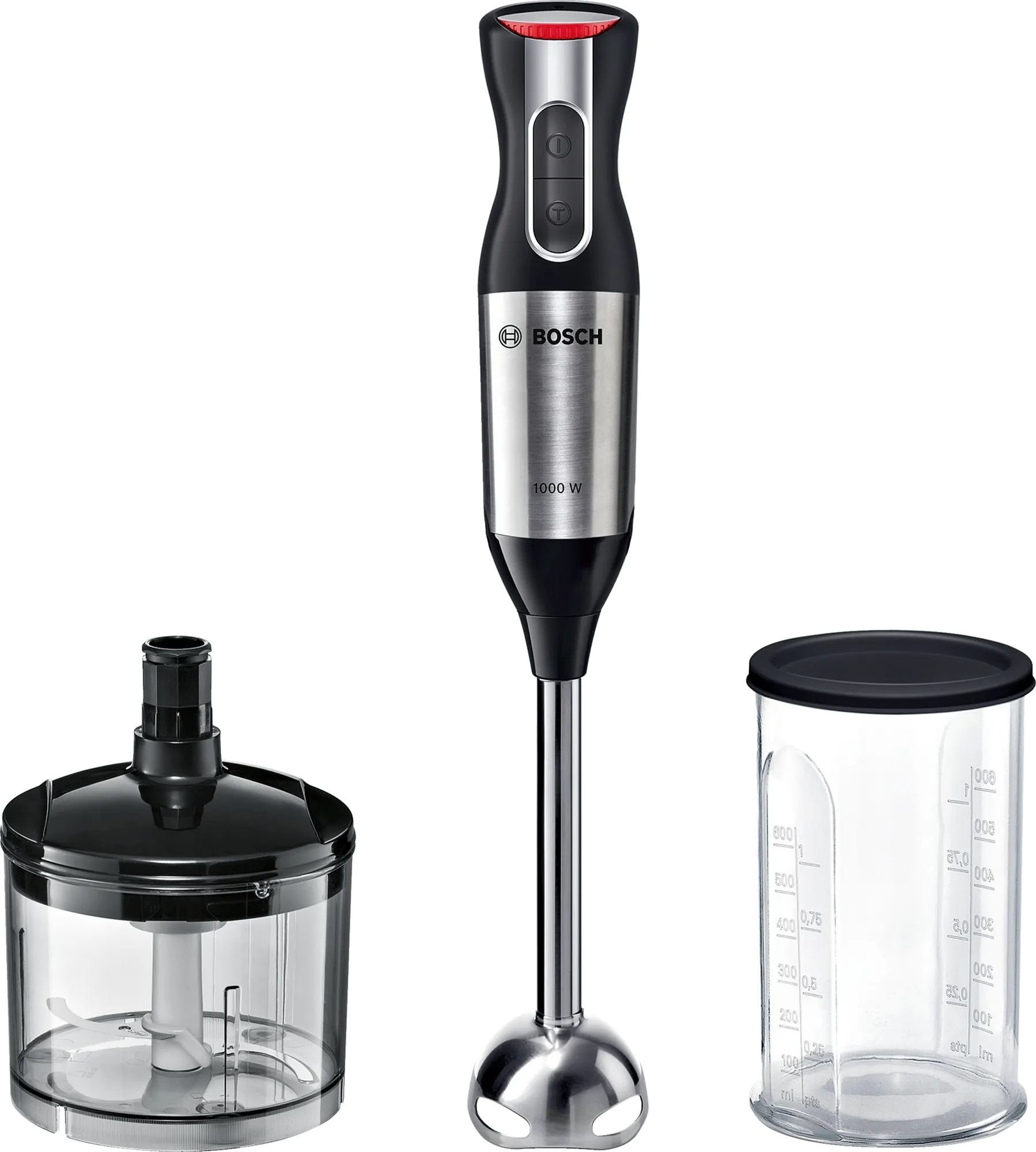 Bild von Bosch MS6CM6120 Stabmixer ErgoMixx Style 1000 W Edelstahl