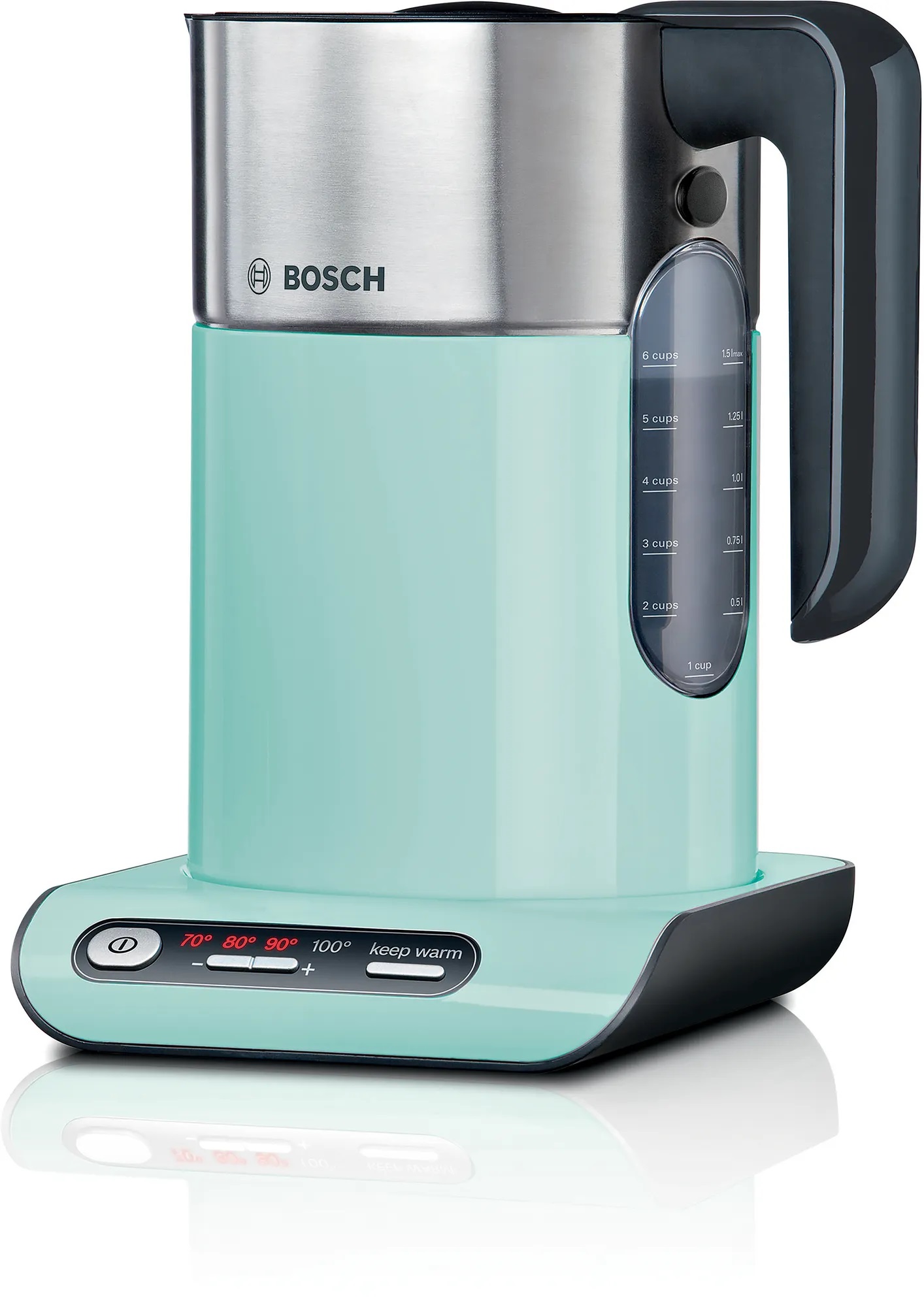 Bild von Bosch TWK8612P Wasserkocher Styline 1.5 l Grün