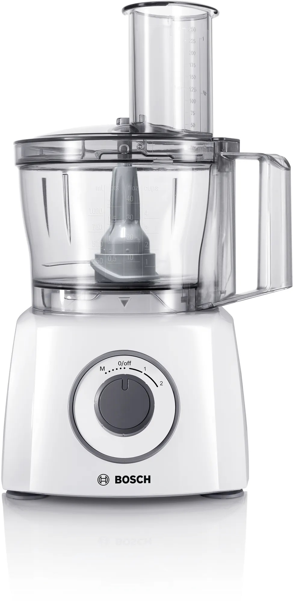 Bild von Bosch MCM3200W Kompakt-Küchenmaschine MultiTalent 3 Weiss 800 W