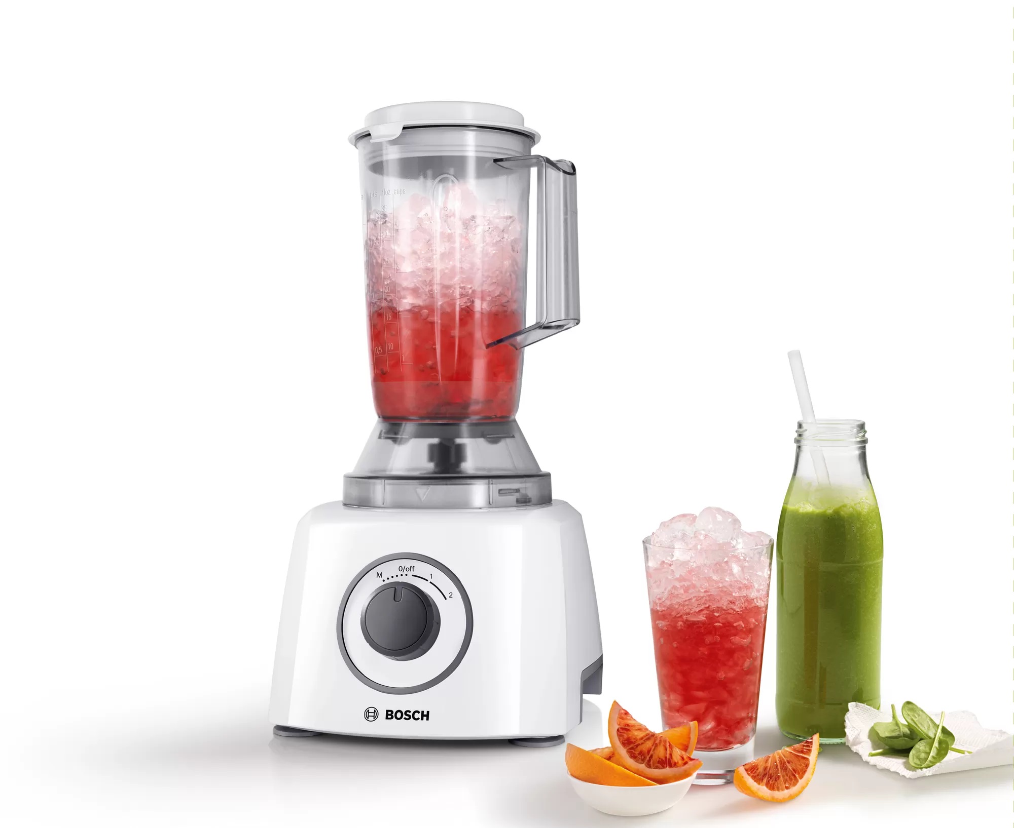 Bild von Bosch MCM3200W Kompakt-Küchenmaschine MultiTalent 3 Weiss 800 W