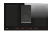 Bild von Haier HAIH8IFMCF Induktion Kochfeld mit integriertem Dunstabzug, Autark, 80 cm