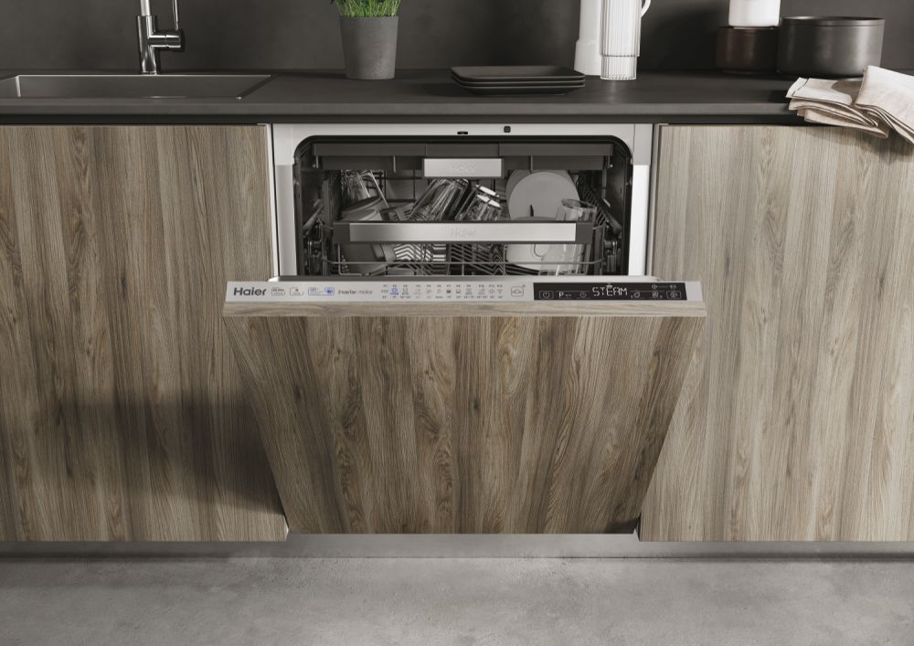 Bild von Haier XIB 5C1S3FS Einbaugeschirrspüler, Vollintegriert, 60 cm