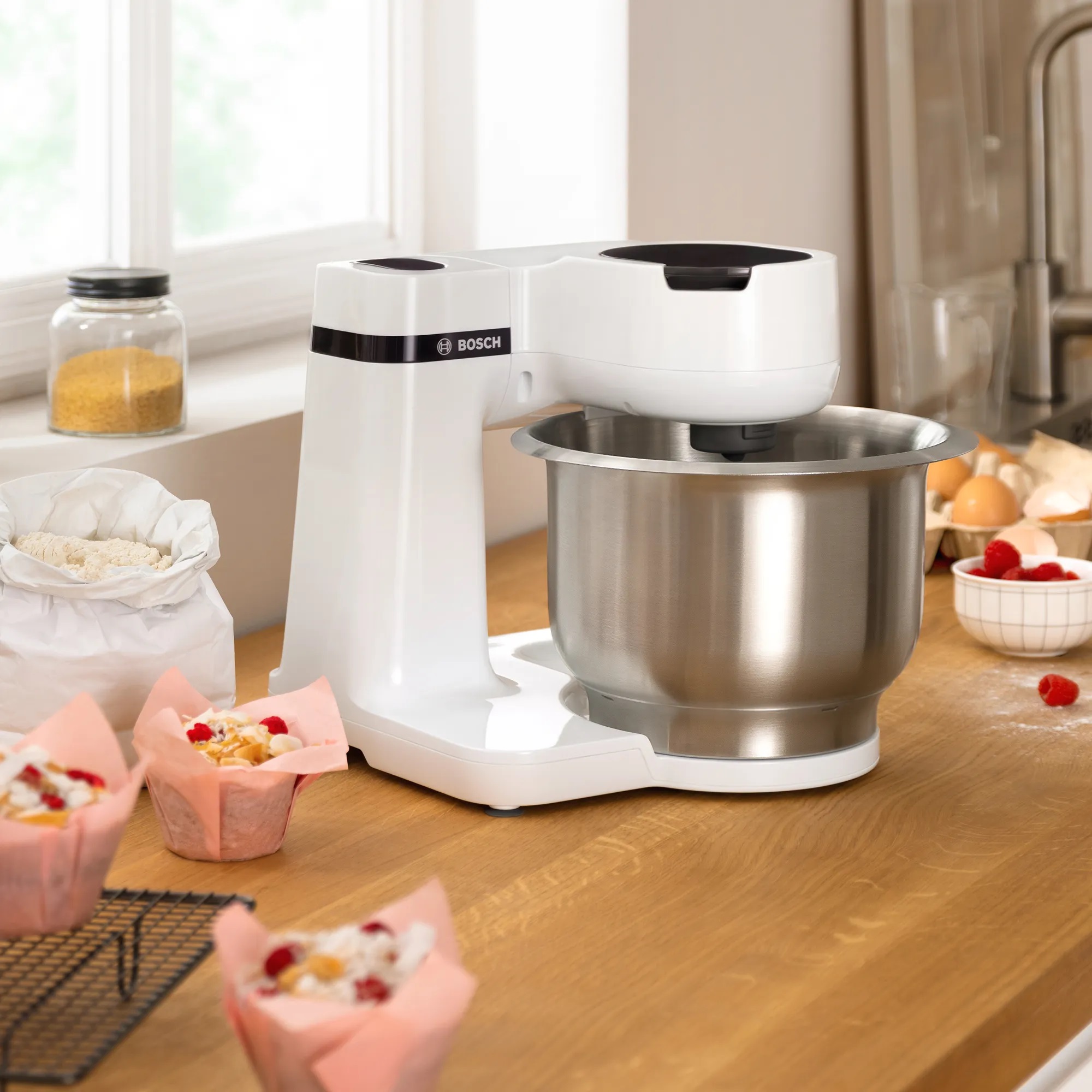 Bild von Bosch MUMS2EW00 Serie 2 Küchenmaschine MUM 700 W weiss