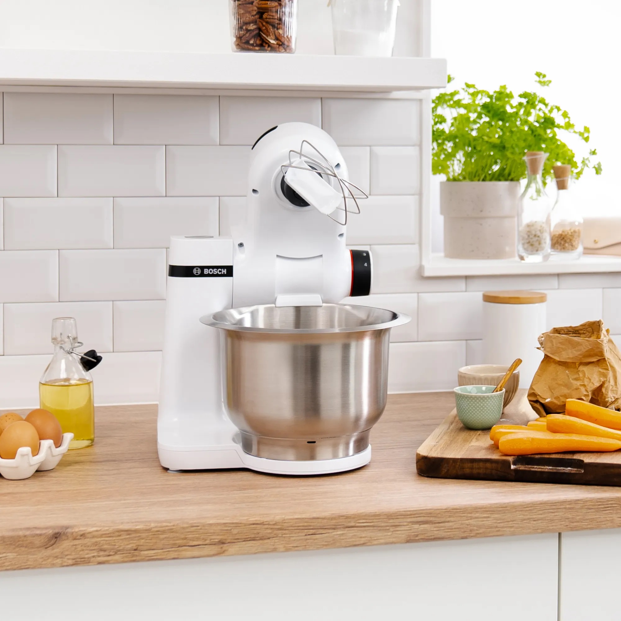 Bild von Bosch MUMS2EW00 Serie 2 Küchenmaschine MUM 700 W weiss
