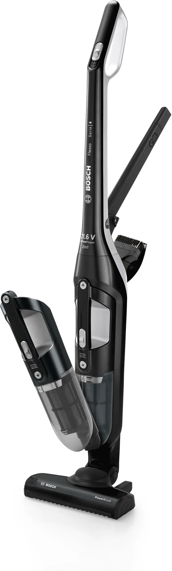 Bild von Bosch BBH32101 Serie 4 Akkustaubsauger Flexxo  21.6V Schwarz