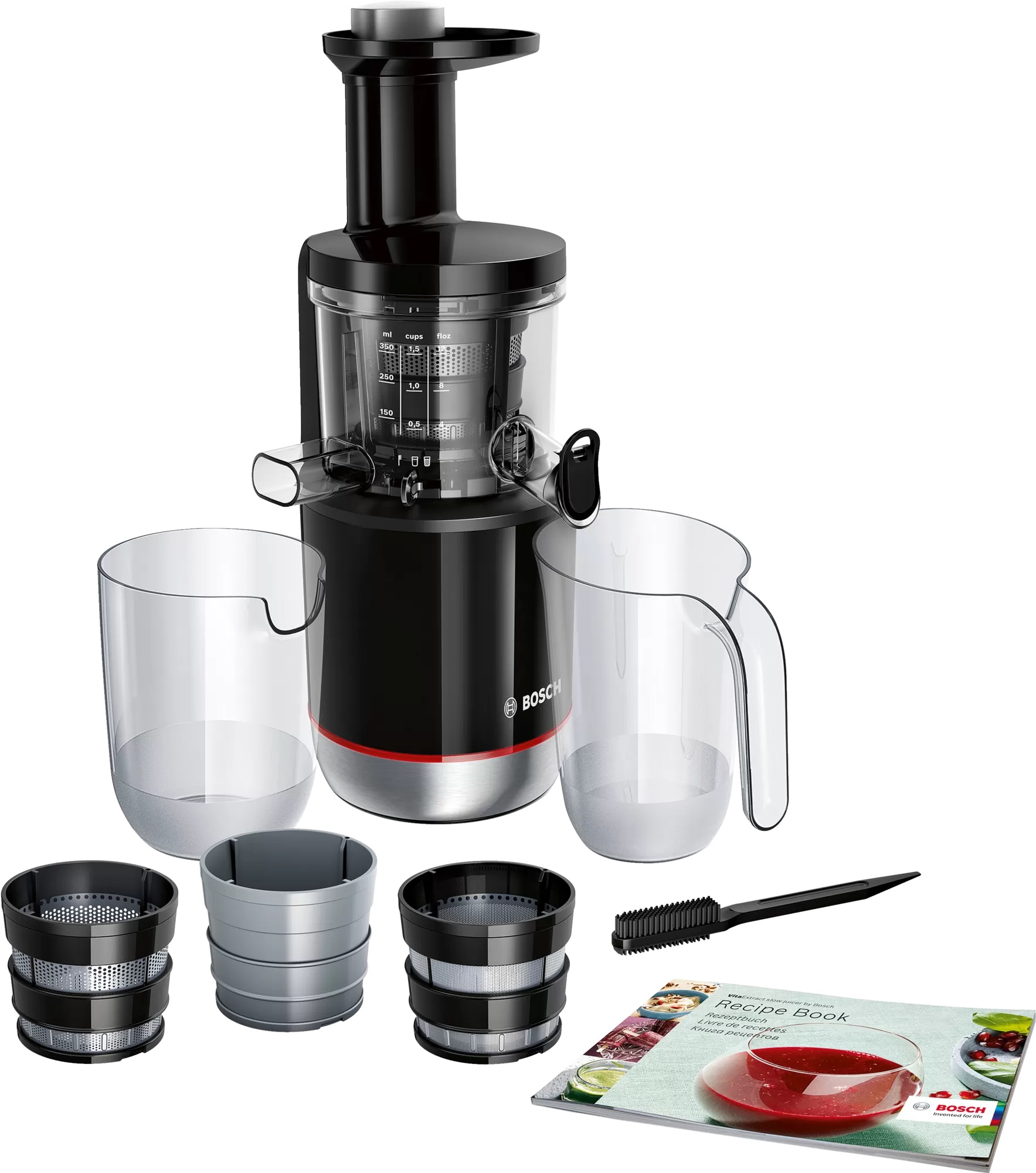 Bild von Bosch MESM731M Entsafter VitaExtract 150 W Schwarz Edelstahl gebürstet