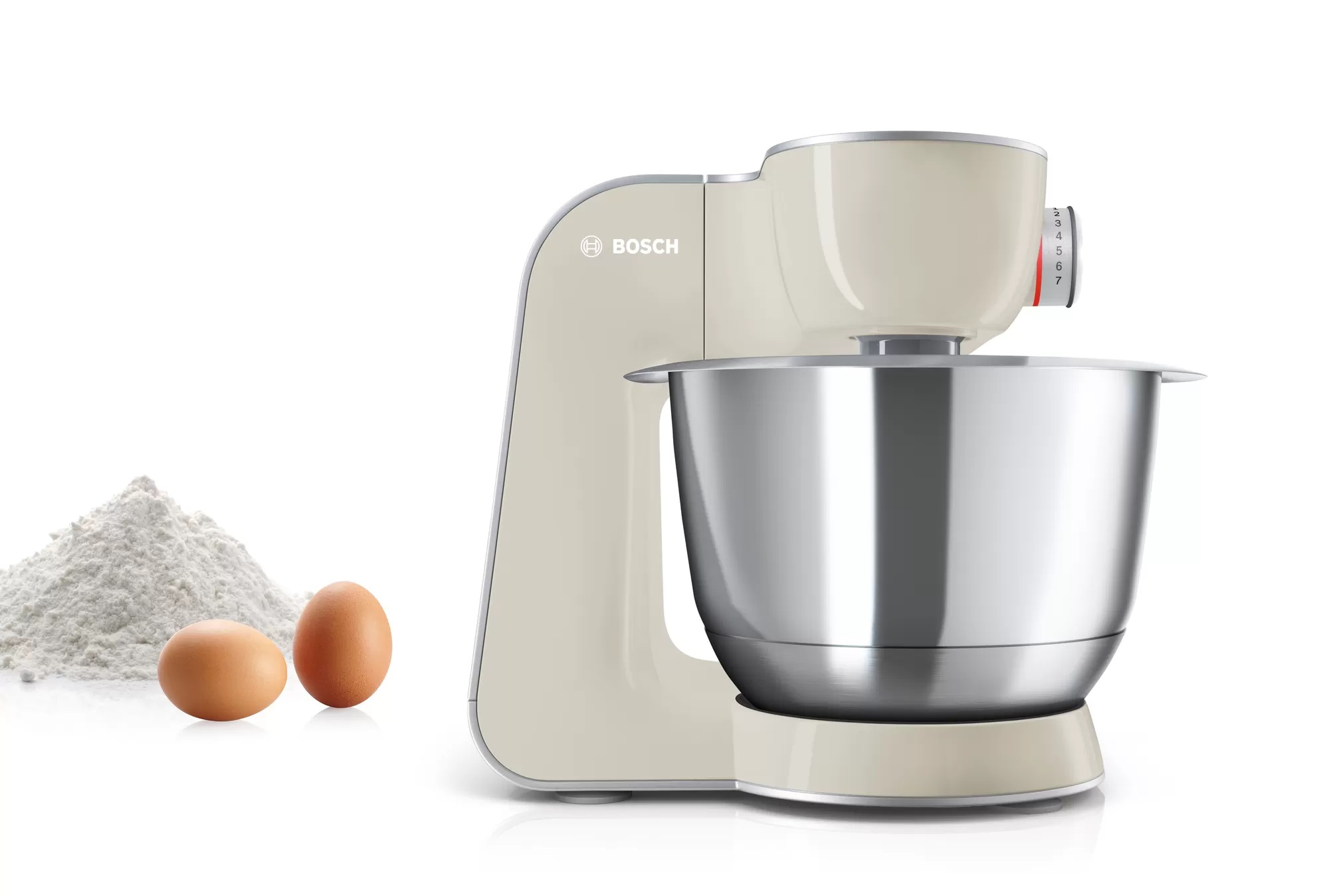 Bild von Bosch MUM58L20 Küchenmaschine MUM5 1000 W Grau silber