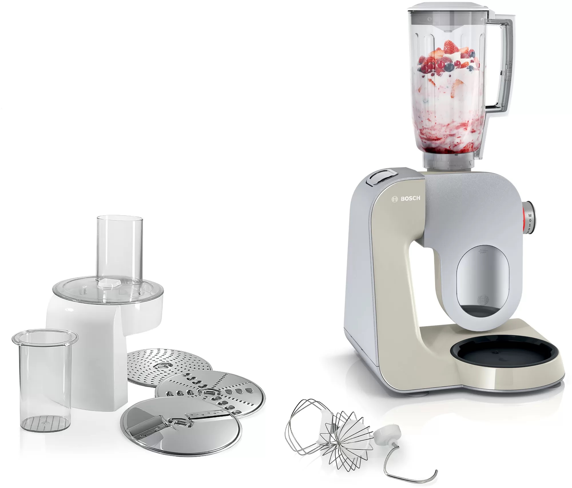 Bild von Bosch MUM58L20 Küchenmaschine MUM5 1000 W Grau silber