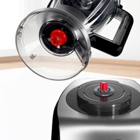 Bild von Bosch MC812M865 Kompakt-Küchenmaschine MultiTalent 8 1250 W Schwarz Edelstahl gebürstet