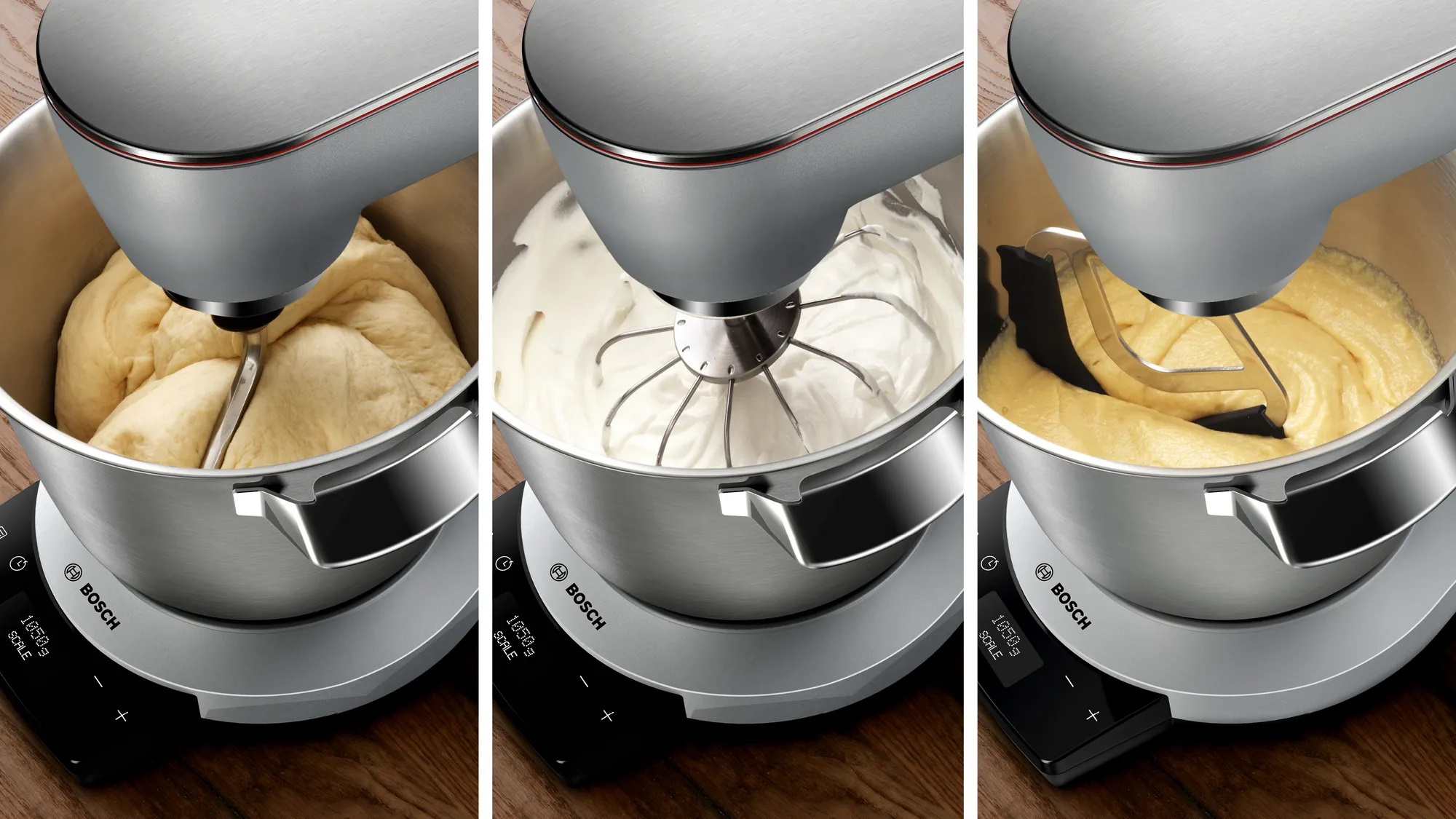 Bild von Bosch MUM9AX5S00 Series 8 Küchenmaschine OptiMUM mit Waage 1500 W Silber