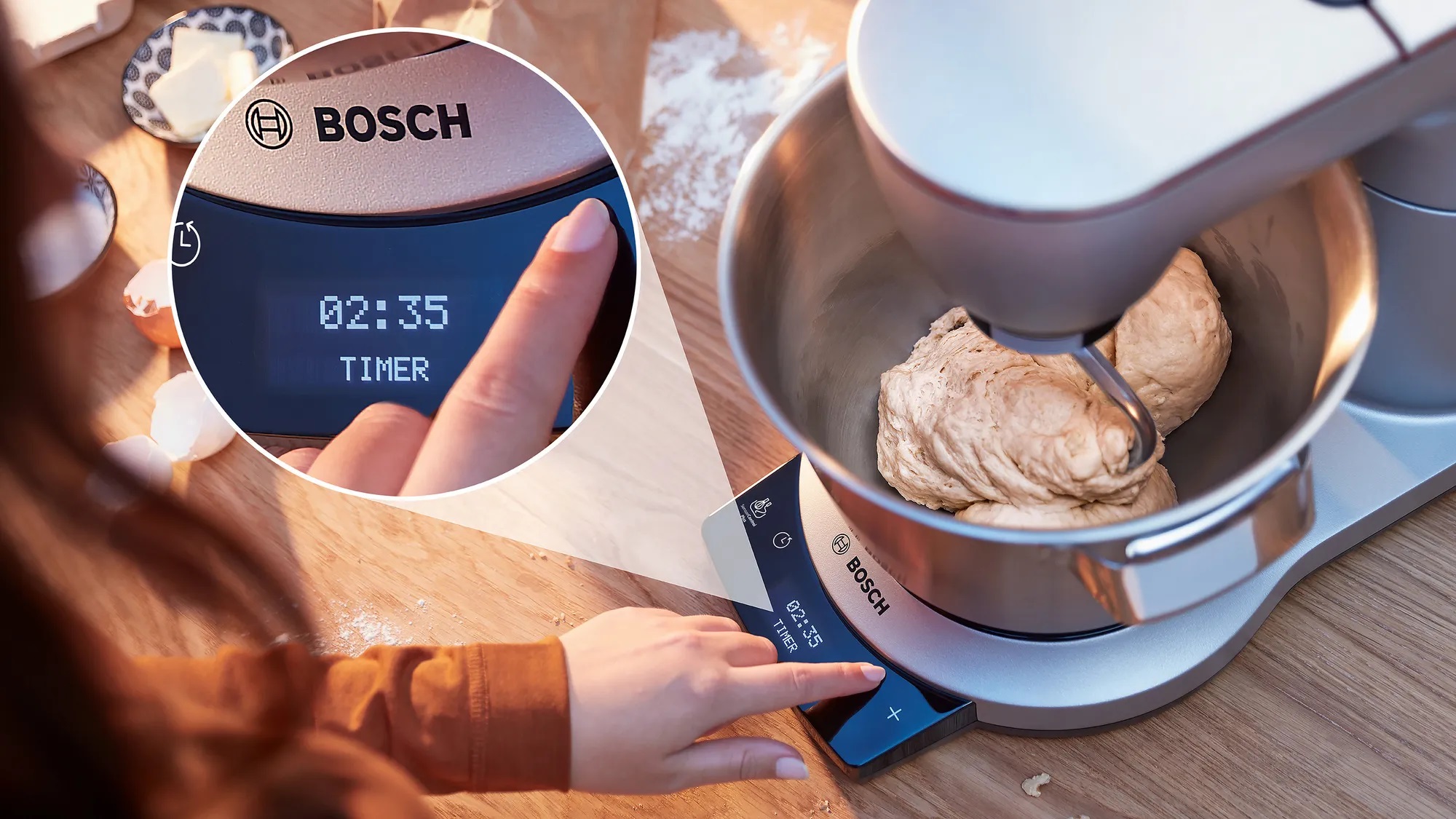 Bild von Bosch MUM9DT5S41 Küchenmaschine Serie 8 OptiMUM 1500 W Silber Schwarz