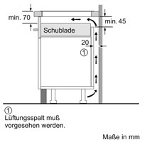 Bild von Bosch PXE601DC1E Serie 8 Induktionskochfeld 60 cm Schwarz, flächenbündig (integriert)