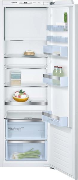 Bild von Bosch KIL82AFF0Y Serie 6 Einbau-Kühlschrank mit Gefrierfach 177.5 x 56 cm Flachscharnier